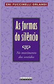 Capa do livor - As Formas do Silêncio: no Movimento dos Sentidos