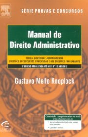 Capa do livor - Manual de Direito Administrativo