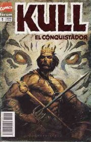 Capa do livor - Kull, o Conquistador - Volume Único