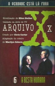 Capa do livor - Série Arquivo X 06 - A Besta Humana