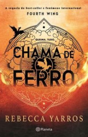 Capa do livor - Série Quarta Asa 02 - Chama De Ferro