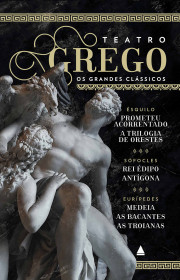 Capa do livor - Teatro Grego - Os grandes clássicos