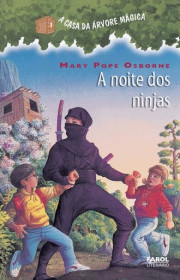 Capa do livor - A Casa da Árvore Mágica 05 - A noite dos ninjas