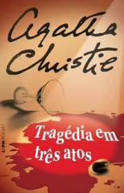 Capa do livor - Det. Poirot - Tragédia em Três Atos